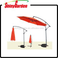 sombrilla para patio de poliéster Febric Outdoor Banana Hanging umbrella sombrilla para poste lateral